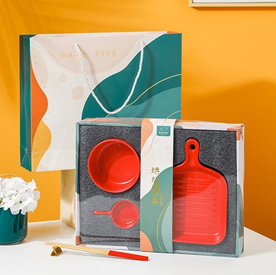 Plate bowl chopsticks cup and plate set New Year gift set ชุดจานชามตะเกียบ ชุดถ้วยจาน ชุดของขวัญปีใหม่ ชุดจานชามตะเกียบ ชุดถ้วยจาน ชุดของขวัญปีใหม่