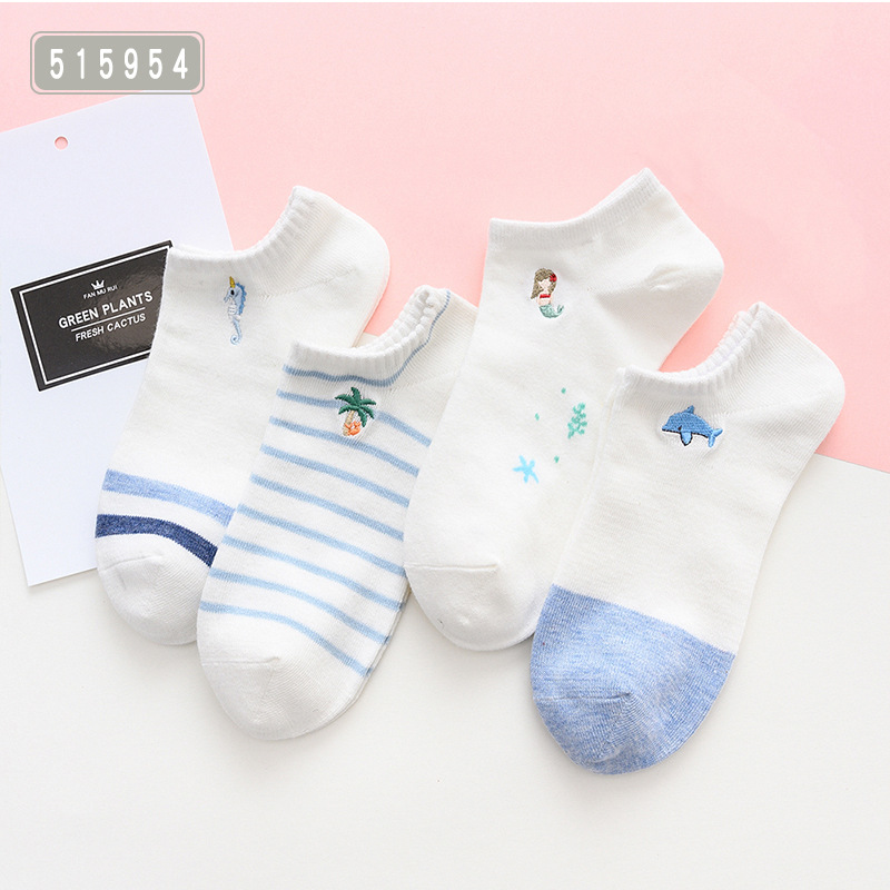 Set of 3 pairs of socks เซทถุงเท้า 3คู่ เซทถุงเท้า 3คู่
